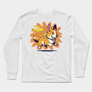 cute corgi Long Sleeve T-Shirt